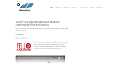Desktop Screenshot of marineplus.com.au